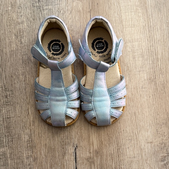 Livie & Luca Other - Livie & Luca Kids Sandals - Light Blue and White